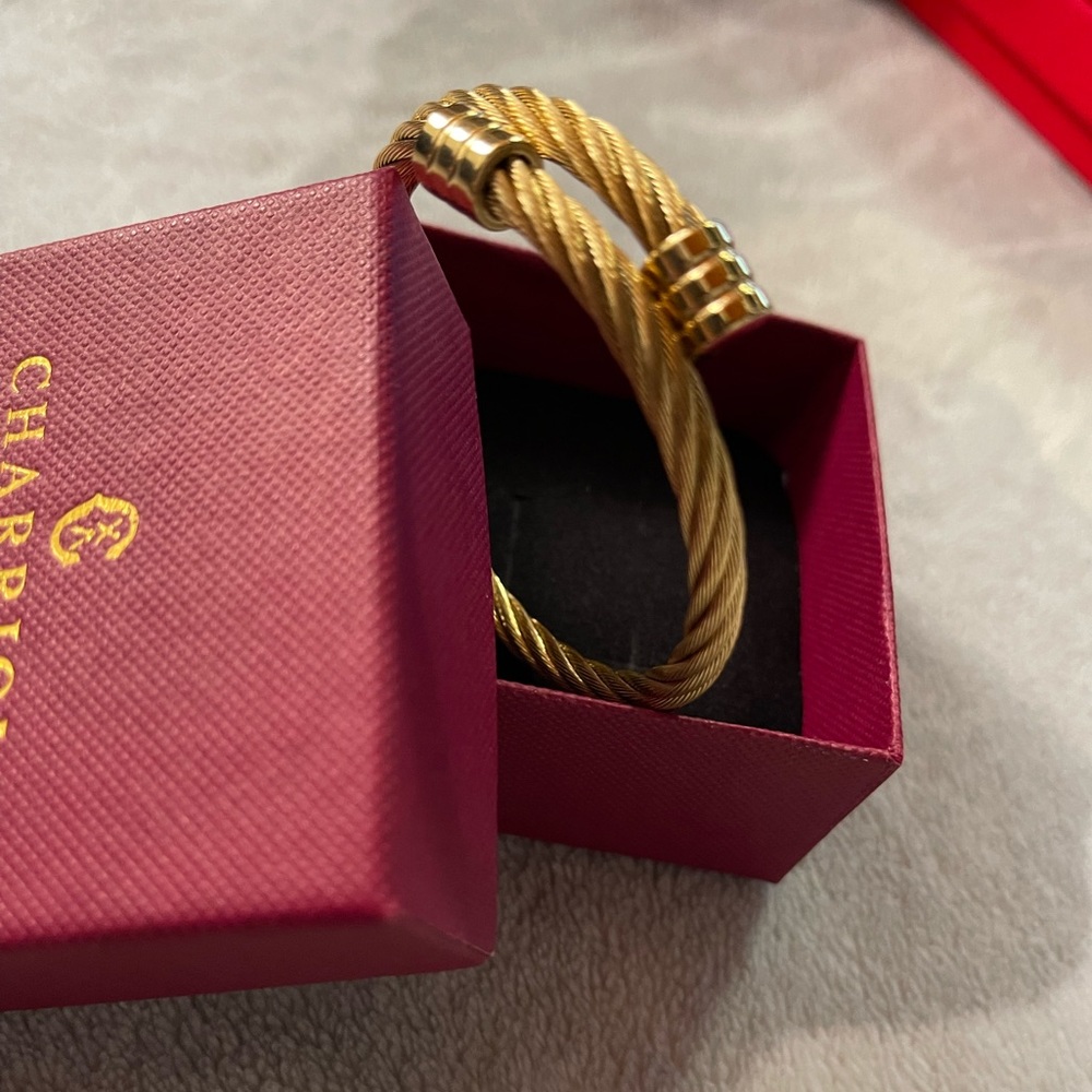 Gold Bangle - image 3